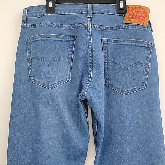 Signature by Levi's Jeans for Men Size 33x32 Blue Straight Cut flex denim - Picture 6 of 10